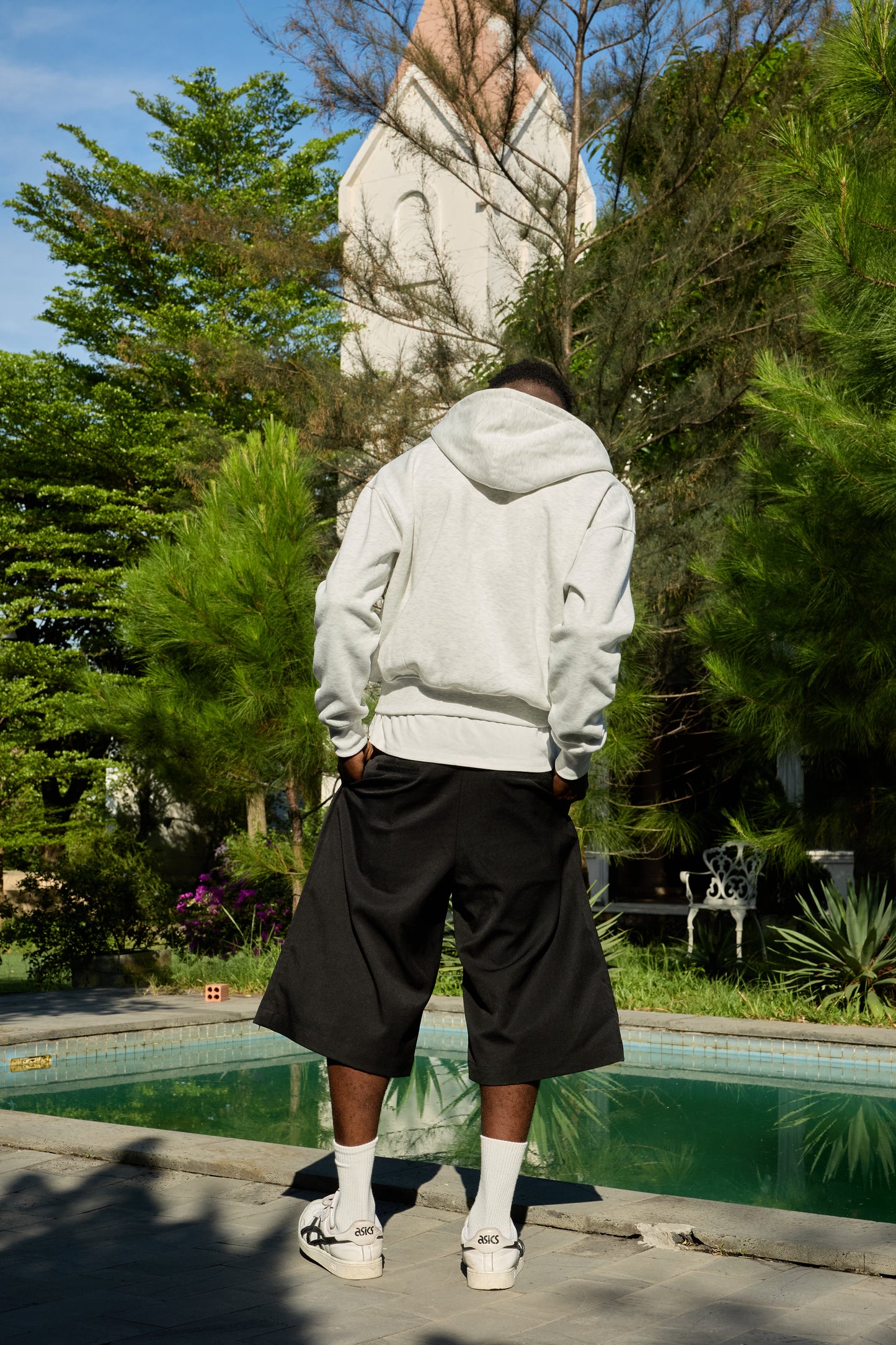 Double Zip Boxy Hoodie
